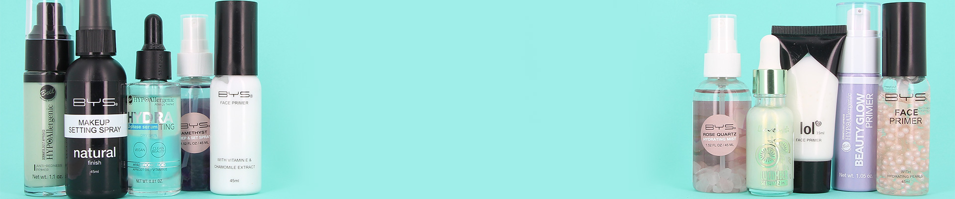 Prebase de maquillaje y fijador