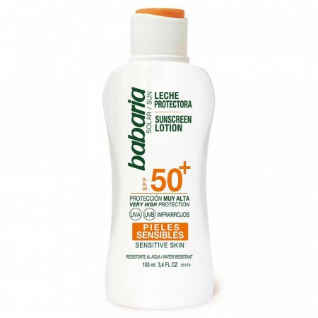 Crème Solaire 50 à l'Aloe Vera - Peaux Sensibles - SPF 50+ - 100ml 
