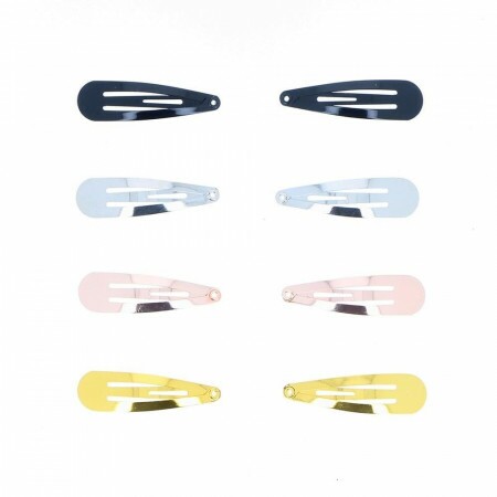 Barrettes Clic-Clac Assorties x8 