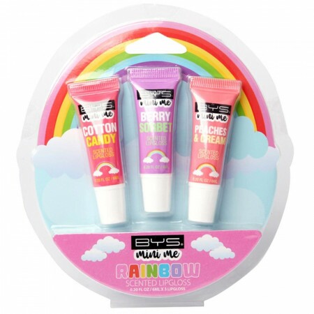 BYS MINI ME LIPGLOSS 3PC RAINBOW 