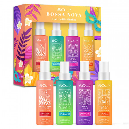 Coffret 4 Mini Brumes 50ml - Bossa Nova Collection 