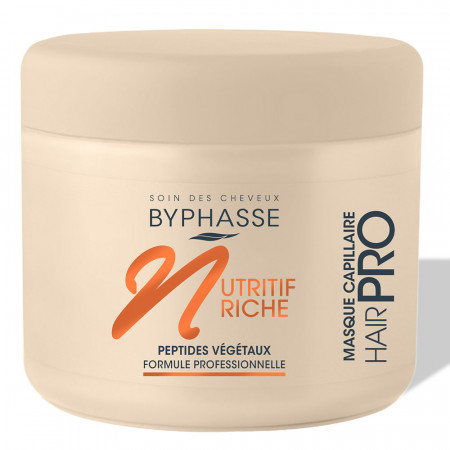 Hair Pro Masque Capillaire Nutritiv Riche - Cheveux Secs - 500ml 