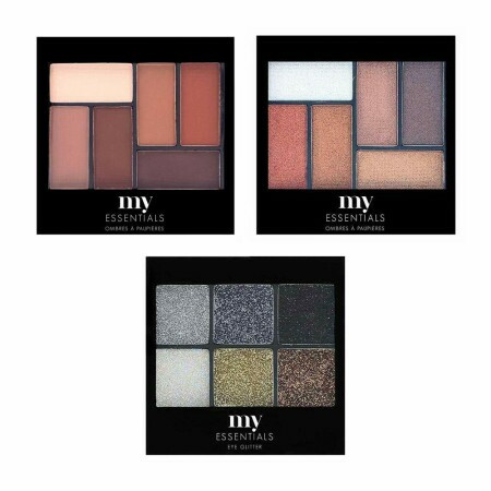 Kit 3 Palettes Yeux Golden Nude 