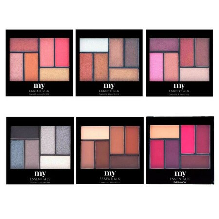 Kit 6 Palettes Fards à Paupières 