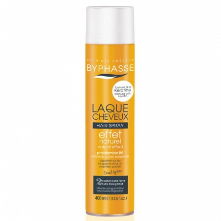 Laque Cheveux Effet Naturel - Fixation Extra Forte - 400ml 