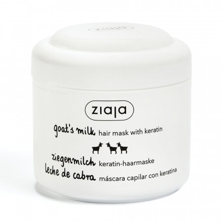 Masque Revitalisant Cheveux à la Kératine et au Lait de Chèvre 