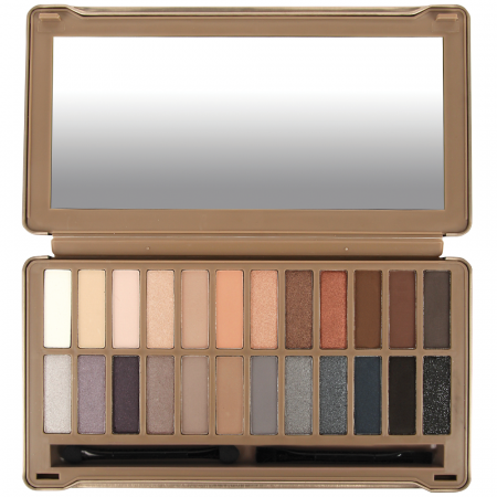 Paleta de Maquillaje Nude Exposed 24 Sombras abierta 