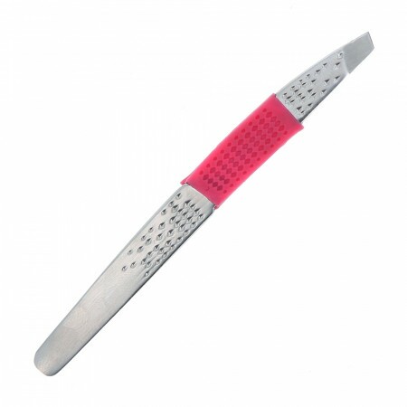 Pinza de Depilar Plana Rosa 