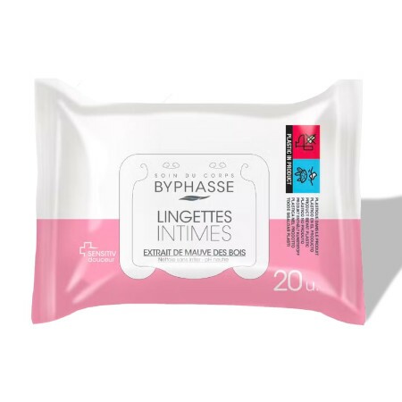Lingettes intimes pas cher Byphasse 