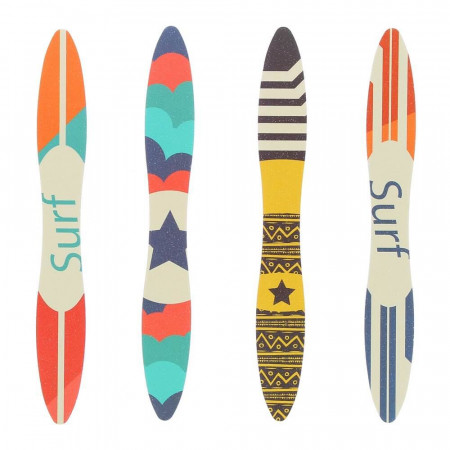 Set de 4 Limes à Ongles *Surf in Biarritz* 