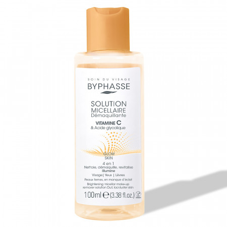 Solution Micellaire Démaquillante Vitamine C & Acide Glycolique - 100ml 