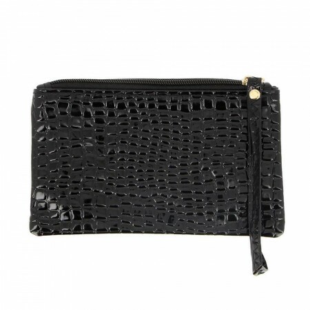 Trousse Noire Croco 