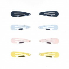 Barrettes Clic-Clac Assorties x8