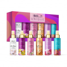 Coffret 6 Mini Brumes So Unique 50ml - White Blossom, Vanilla Candy, Sweet Pea, Truffle Cream, Peony Blush, Cashmere
