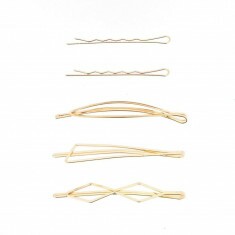 Epingles Dorées Assorties x5