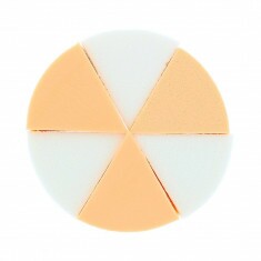 Esponjas de maquillaje triangulares