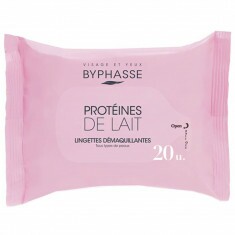 Lingettes Démaquillantes aux Protéines de Lait - Tous Types de Peaux x20