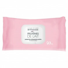 Lingettes Démaquillantes aux Protéines de Lait - Tous Types de Peaux x40