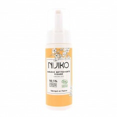 Mousse Nettoyante Visage Bio pour Peau Grasse