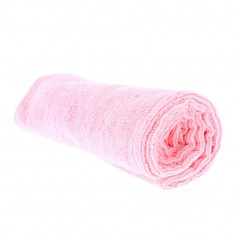 Serviette Cheveux Microfibre Rose Clair