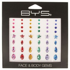 Strass Multicolores Visage & Corps