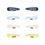 Barrettes Clic-Clac Assorties x8