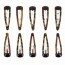 Barrettes Clic-clac Classiques x10 vue 1