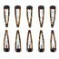 Barrettes Clic-clac Classiques x10 vue 1