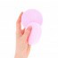 Esponja limpiadora facial rosa