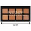 Palette 8 Bronzers Mats & Irisés