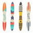 Set de 4 Limes à Ongles *Surf in Biarritz*