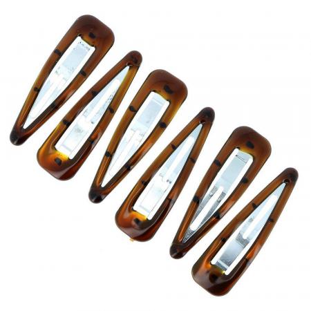 Barrettes Clic-clac Larges x6 : Moreno