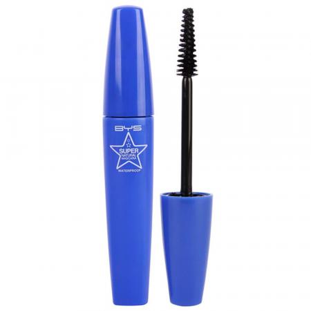 Máscara para Pestañas Cortas Super Natural : Negro Waterproof